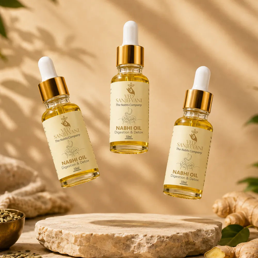 Digestion & Detox Nabhi Oil ( 3 Months Kit )
