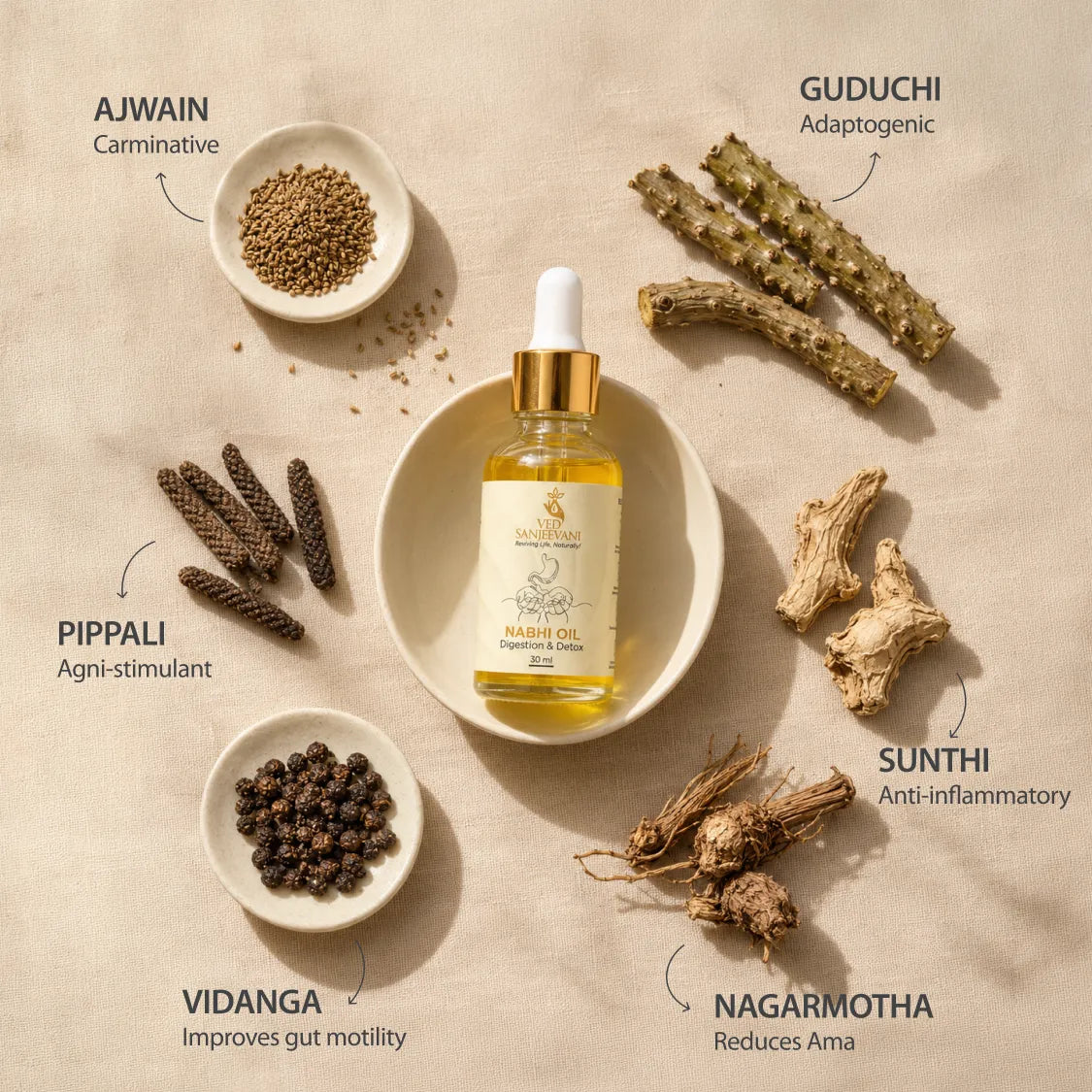 Digestion & Detox Nabhi Oil