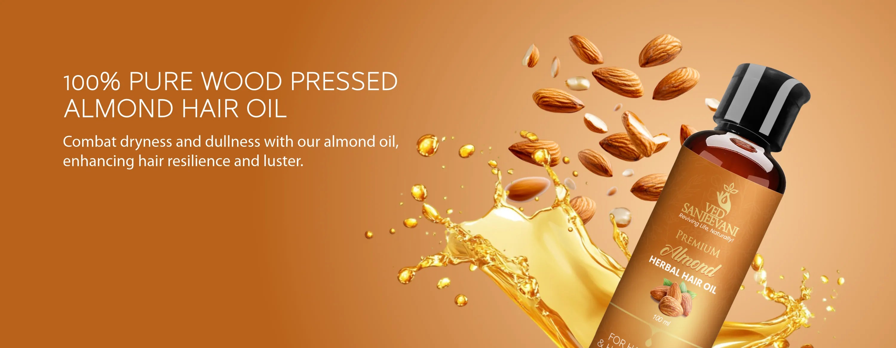 Almond Herbal Hair Oil