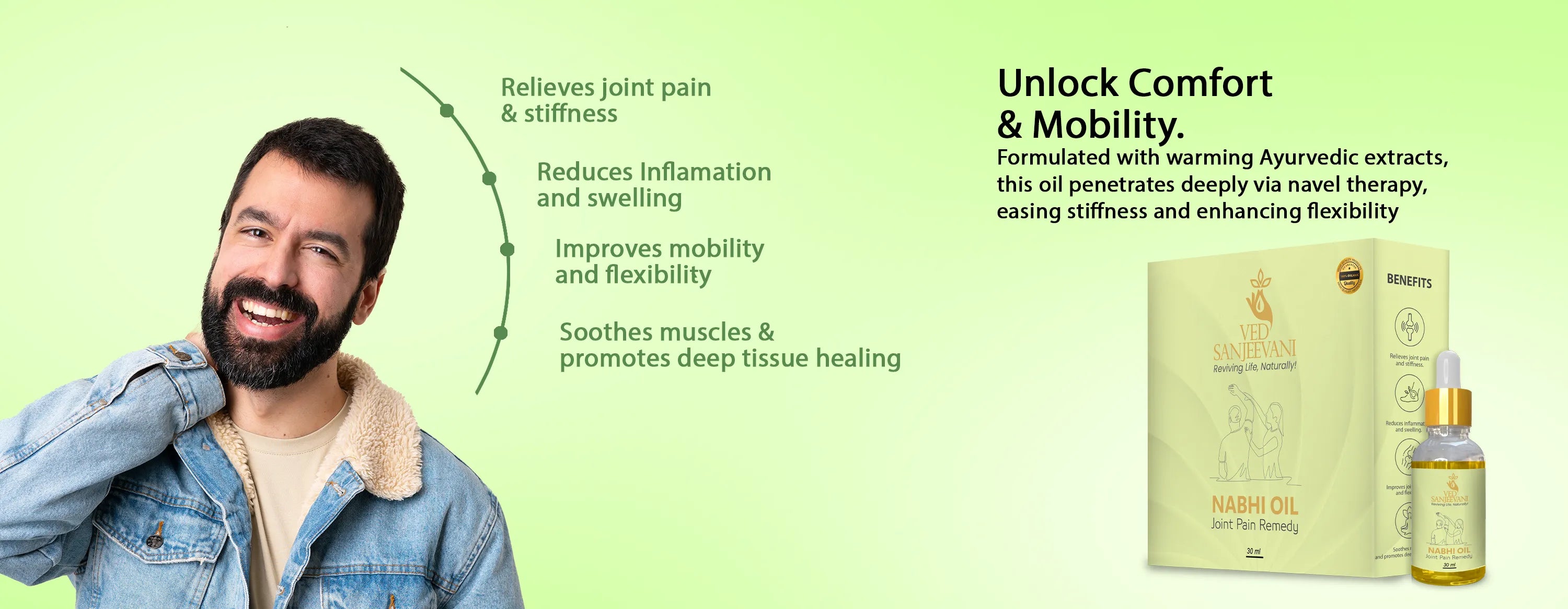 Joint Pain Remedy Nabhi Oil