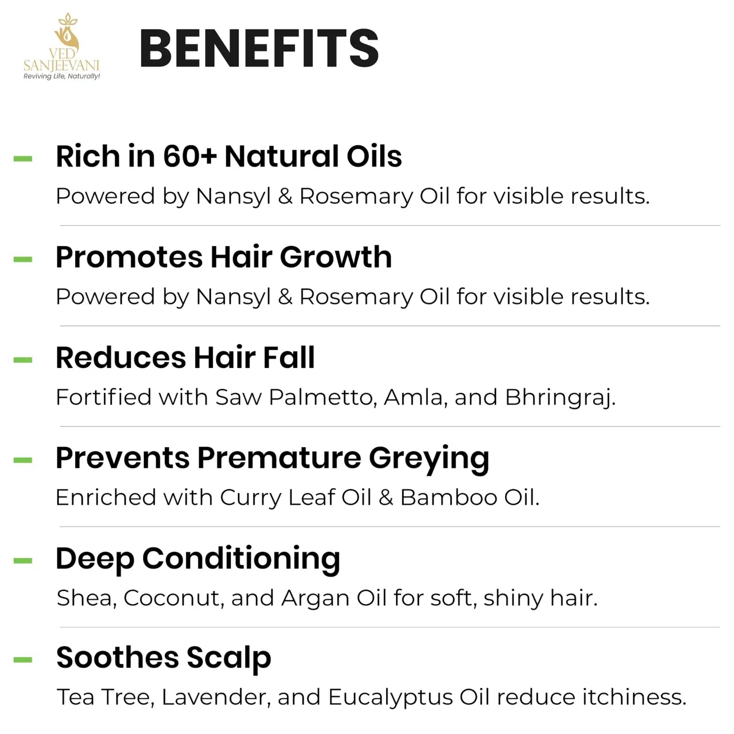 Kesh Amrit Herbal Hair Oil – Nectar for Hair - Ved Sanjeevani (Image 7)