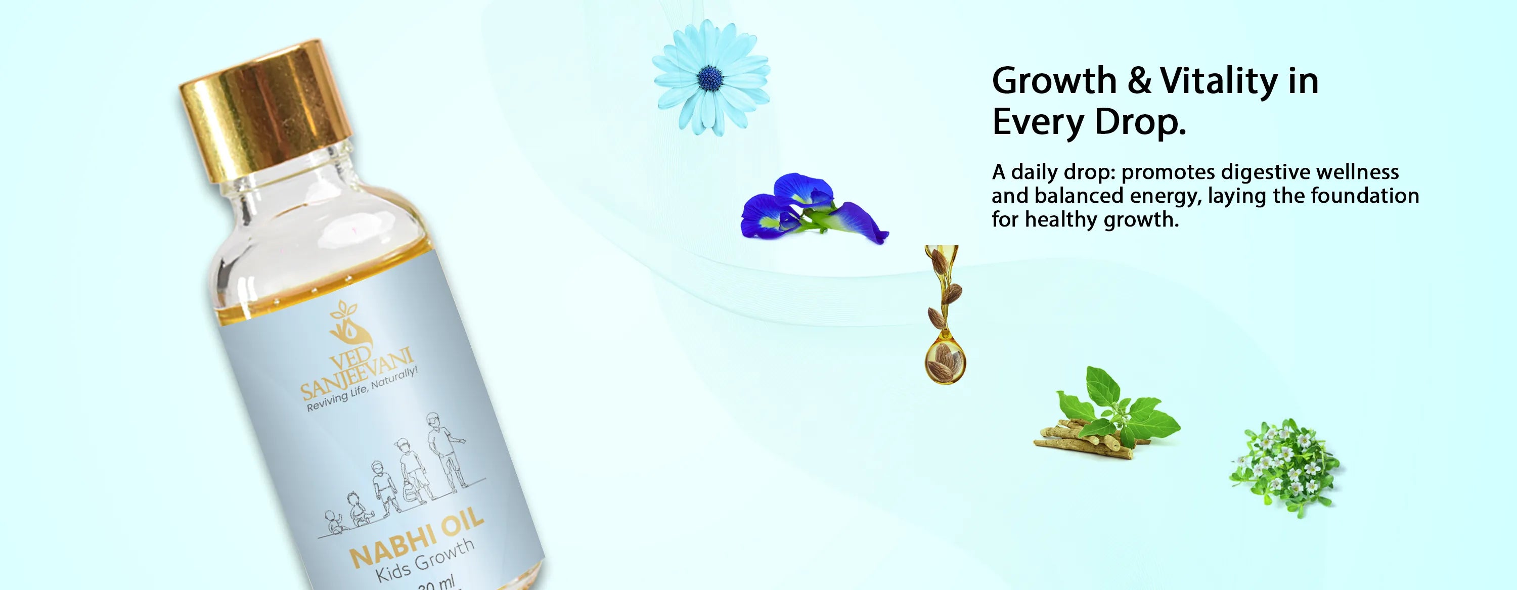 Kids Growth Nabhi Oil