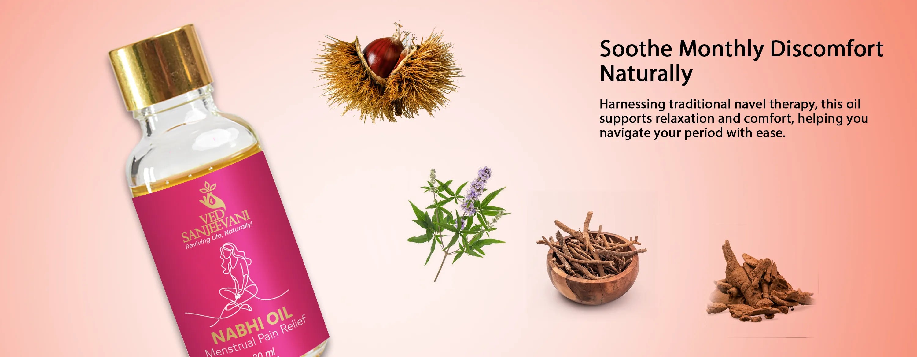 Menstrual Pain Relief Nabhi Oil