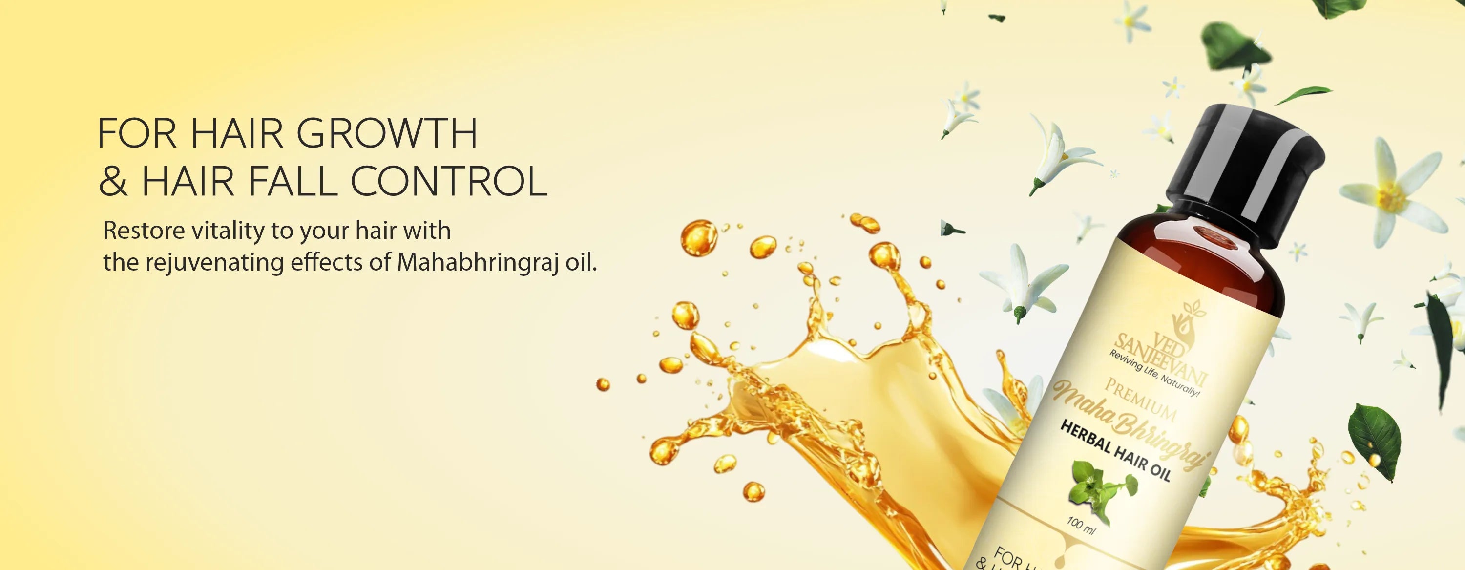 Maha Bhringraj Herbal Hair Oil