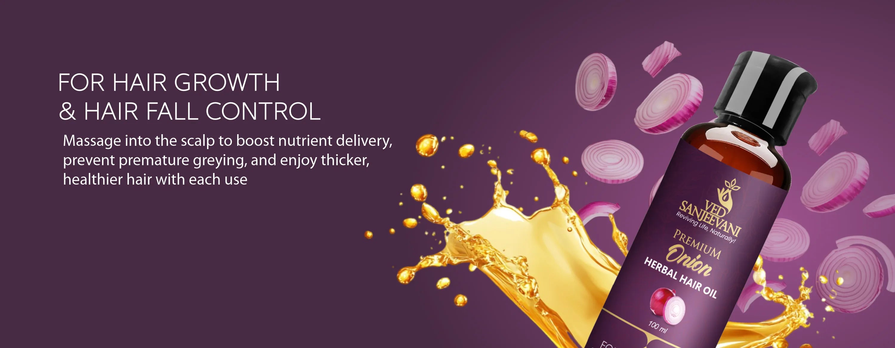 Onion Herbal Hair Oil