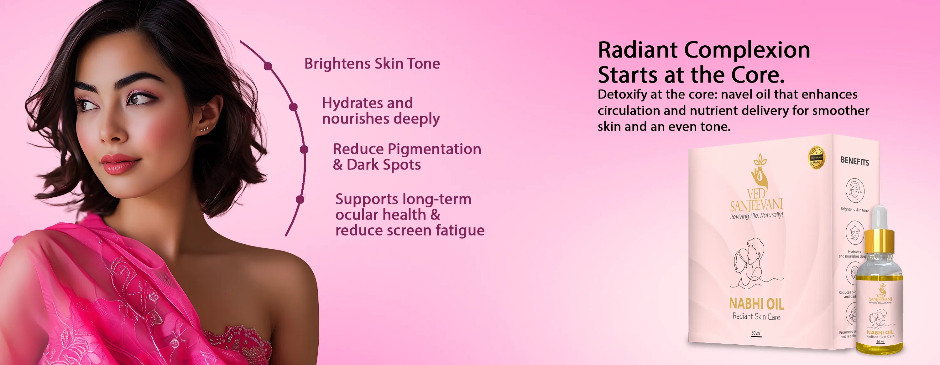 Radiant Skin Care Nabhi Oil