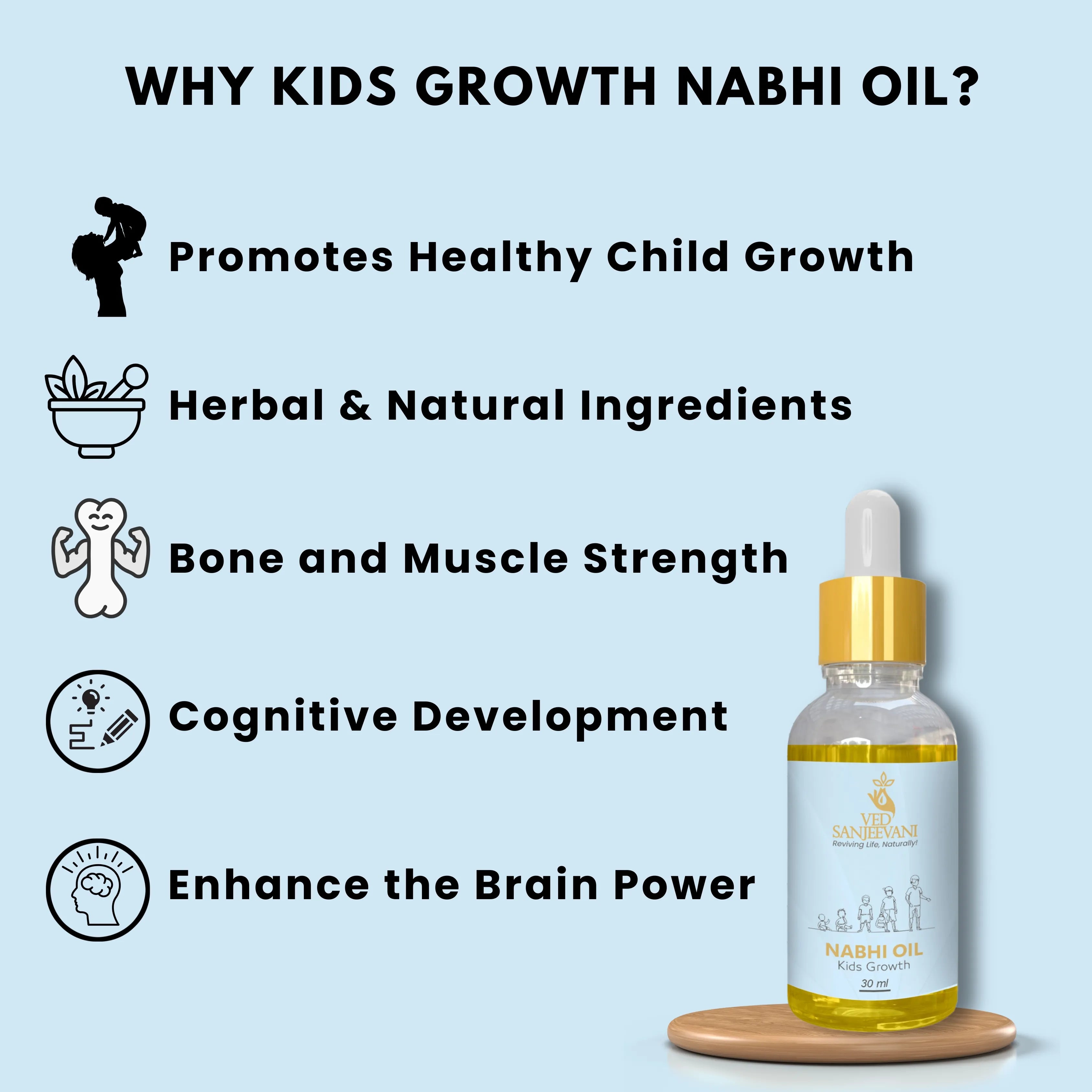 Kids Growth Nabhi Oil