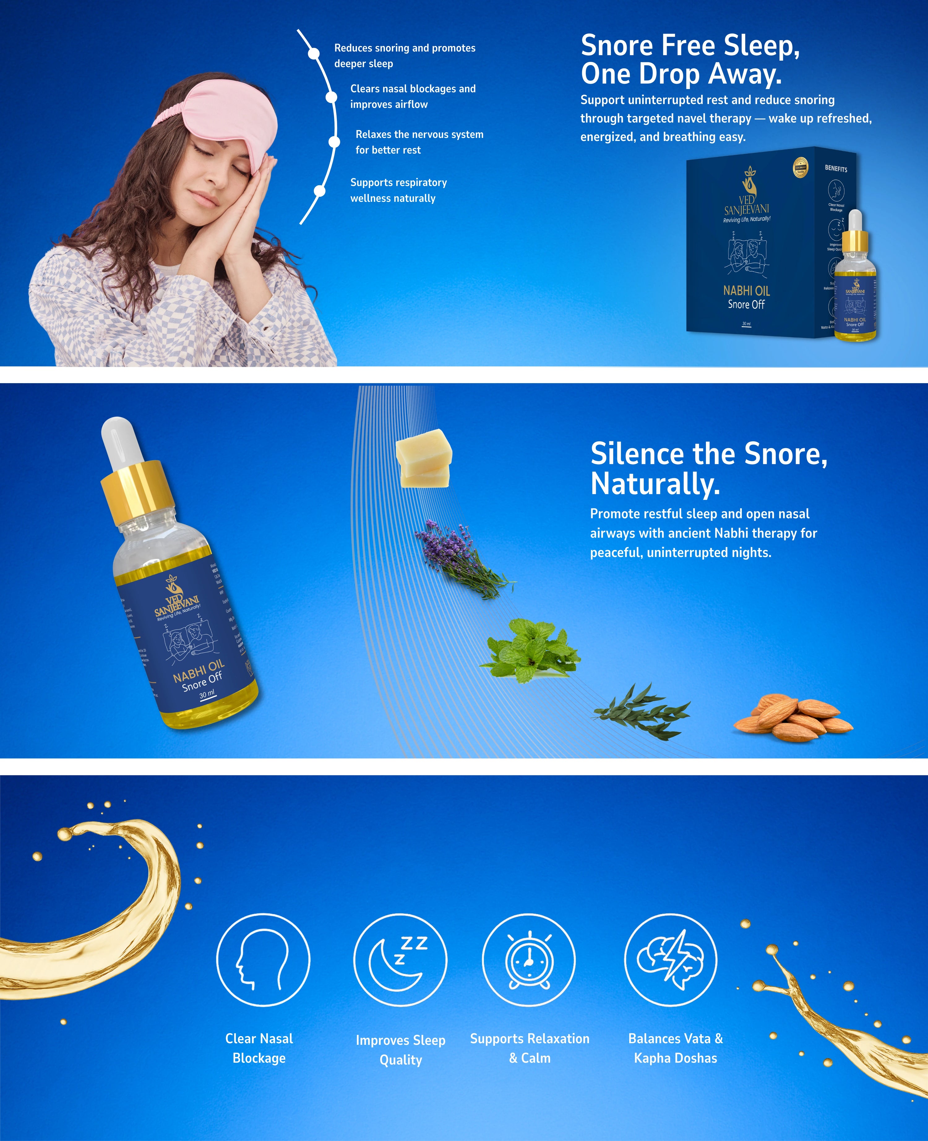 Snore Off Nabhi Oil