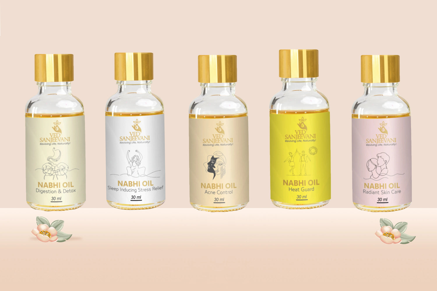 Power of Ved Sanjeevani Nabhi Oils