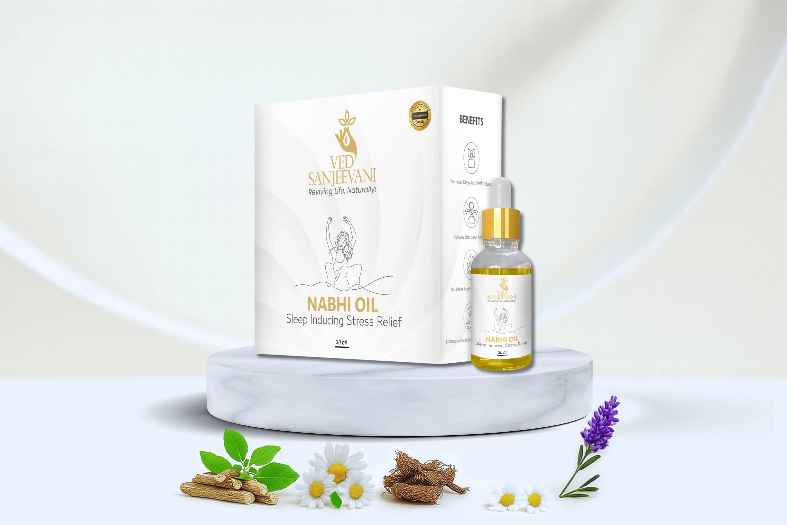 Struggling with Sleepless Nights? Discover the Ayurvedic Magic of Nabhi Oil!
