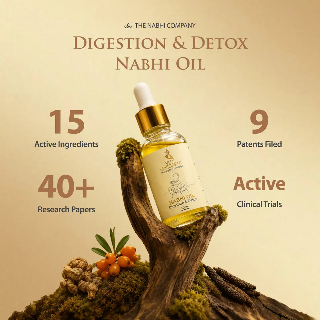 Digestion &amp; Detox Nabhi Oil