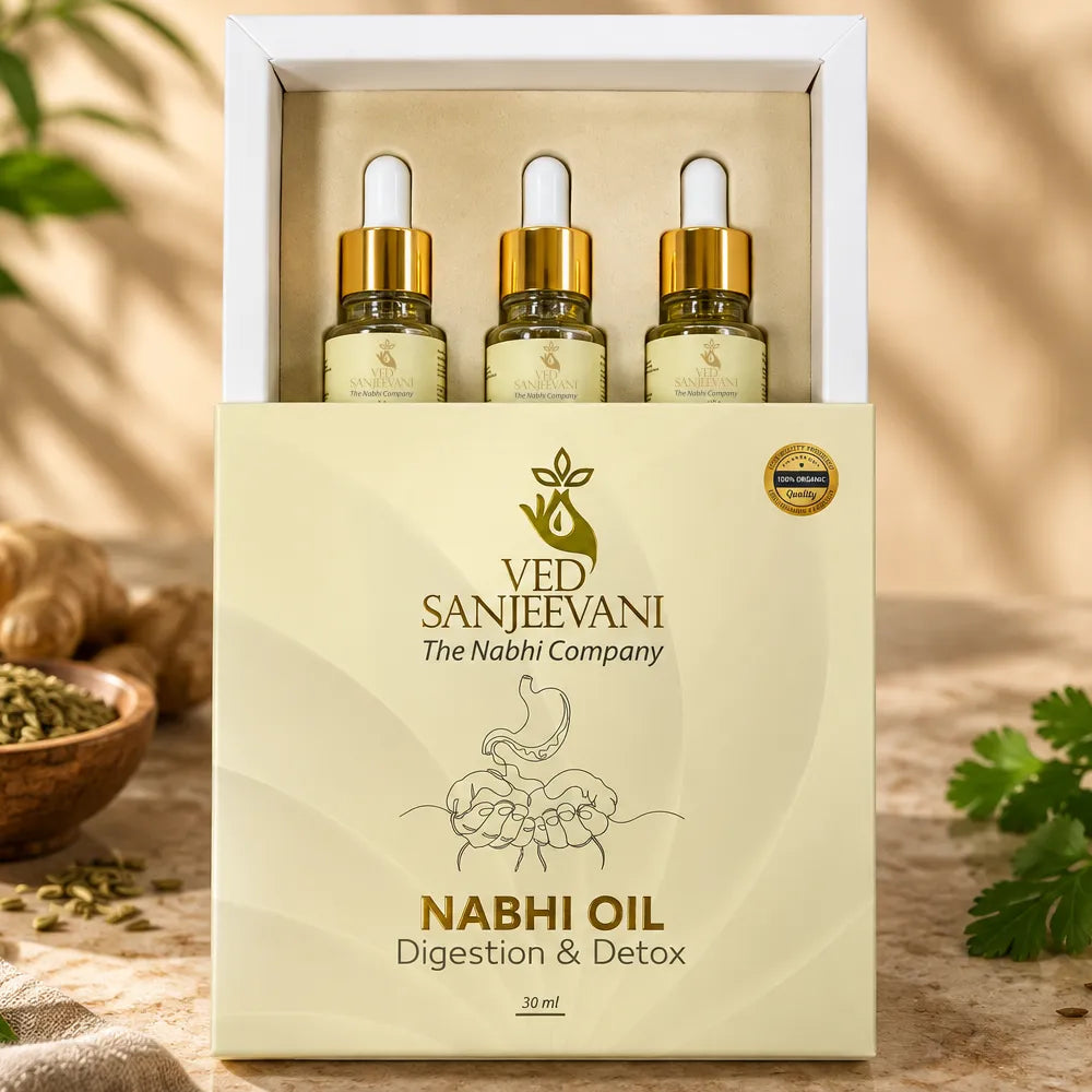 Digestion &amp; Detox Nabhi Oil ( 3 Months Kit )