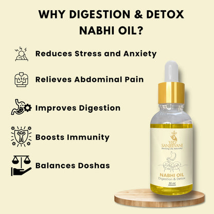 Digestion &amp; Detox Nabhi Oil