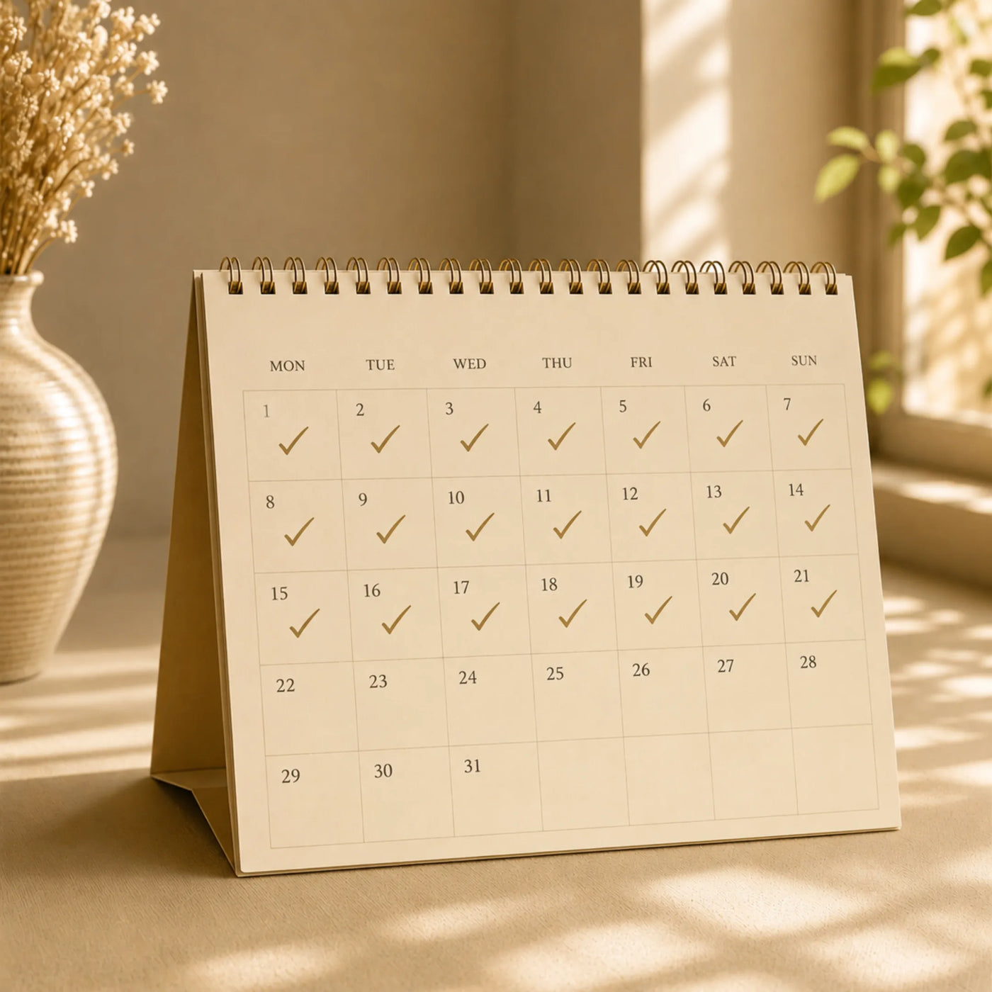21 Days Digestion & Detox Calendar