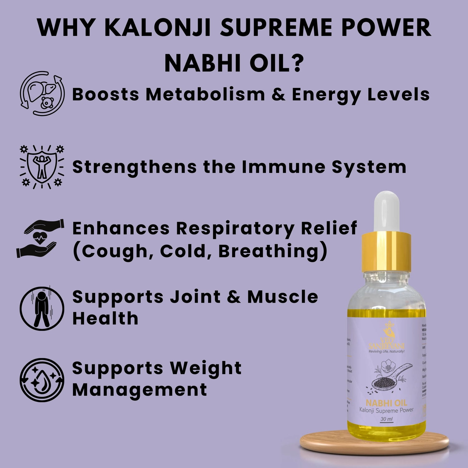 Why Kalonji Supreme Power Nabhi Oil