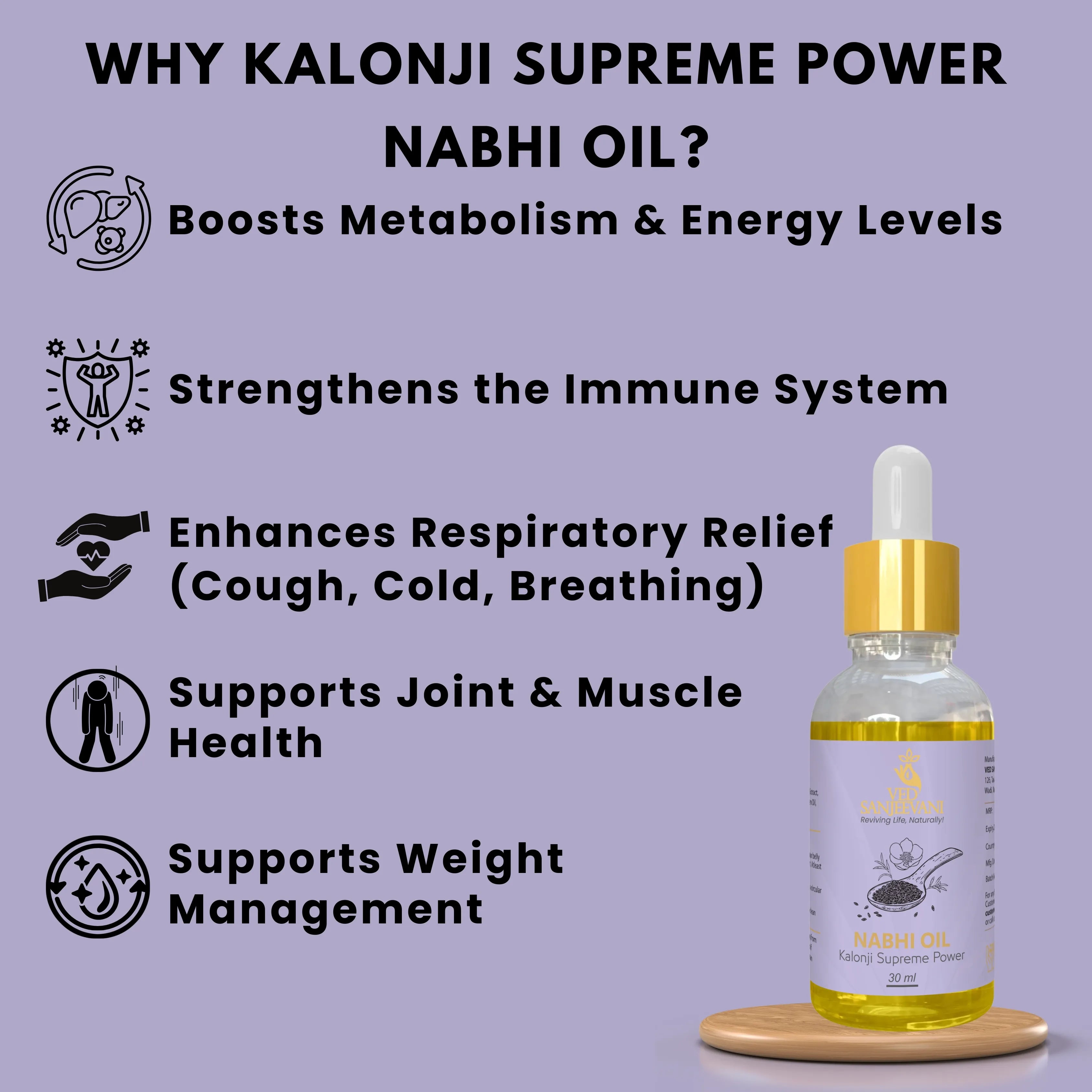 Why Kalonji Supreme Power Nabhi Oil
