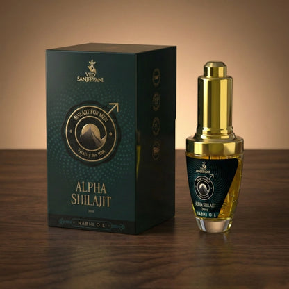 Alpha Shilajit Nabhi Oil for Men