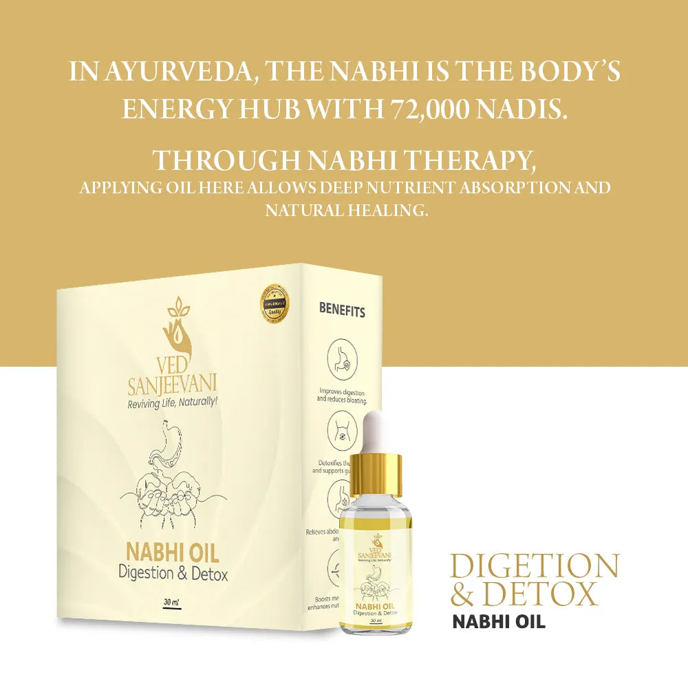 Digestion &amp; Detox Nabhi Oil