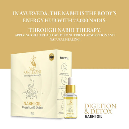 Digestion &amp; Detox Nabhi Oil