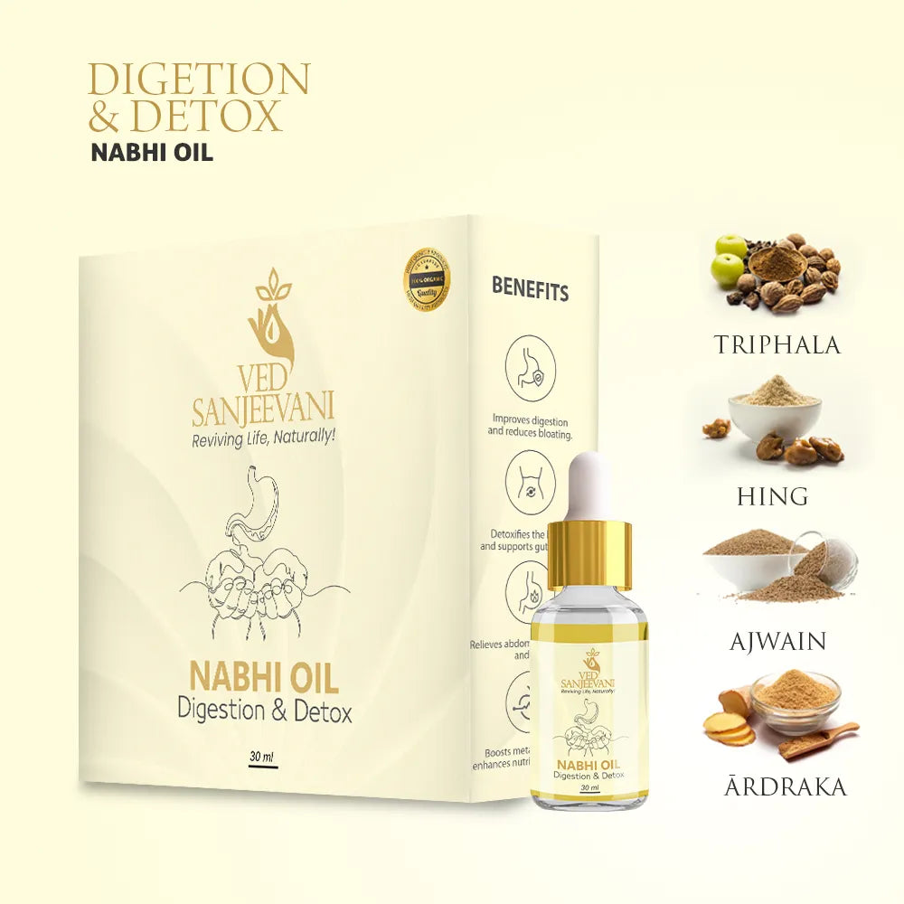 Digestion &amp; Detox Nabhi Oil