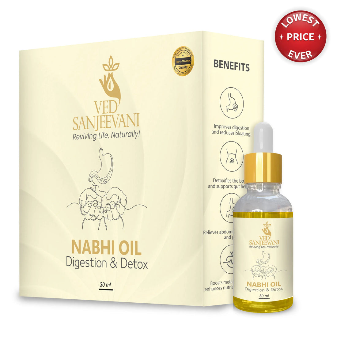 Digestion &amp; Detox Nabhi Oil