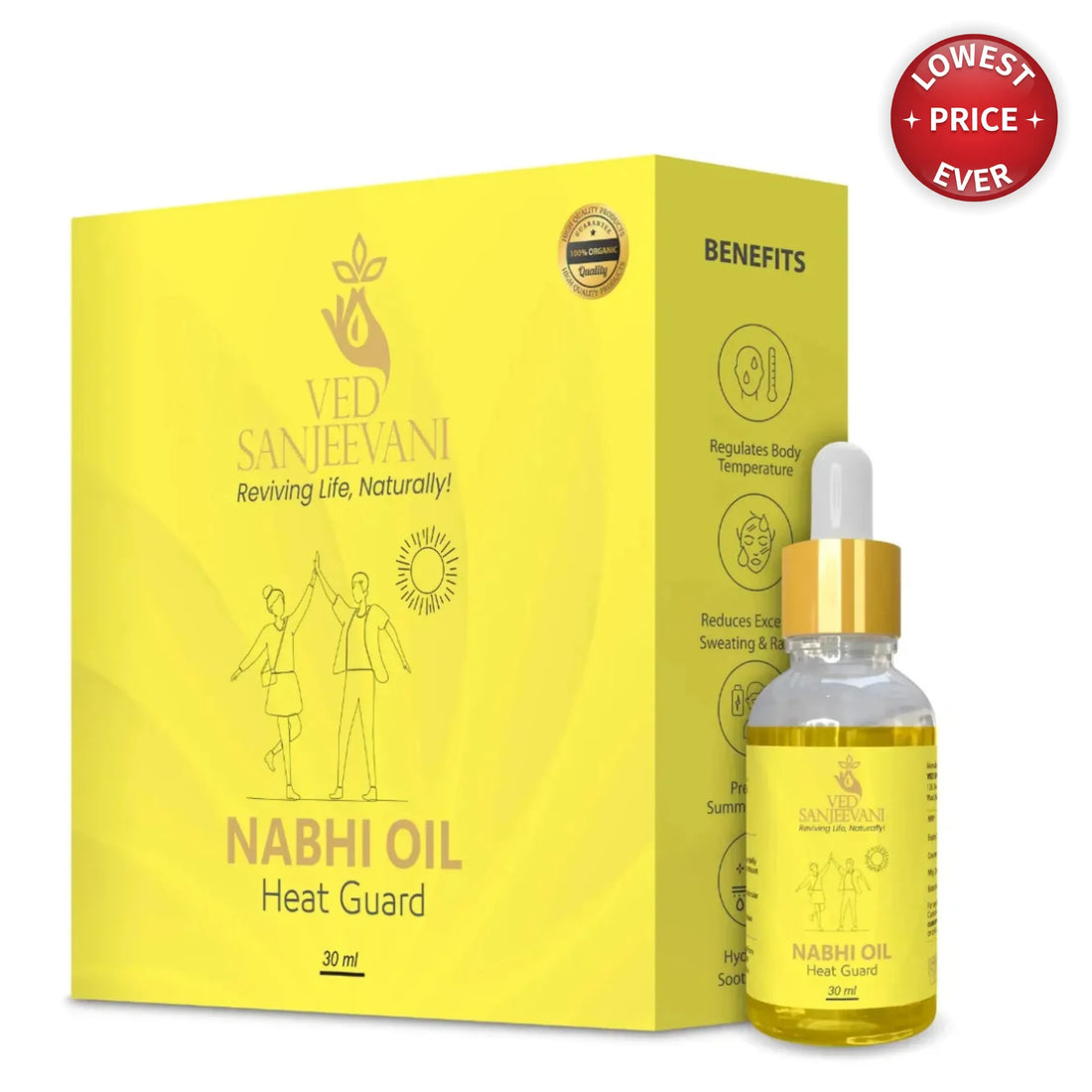 Heat Guard Nabhi Oil - Ved Sanjeevani Ayurvedic Product