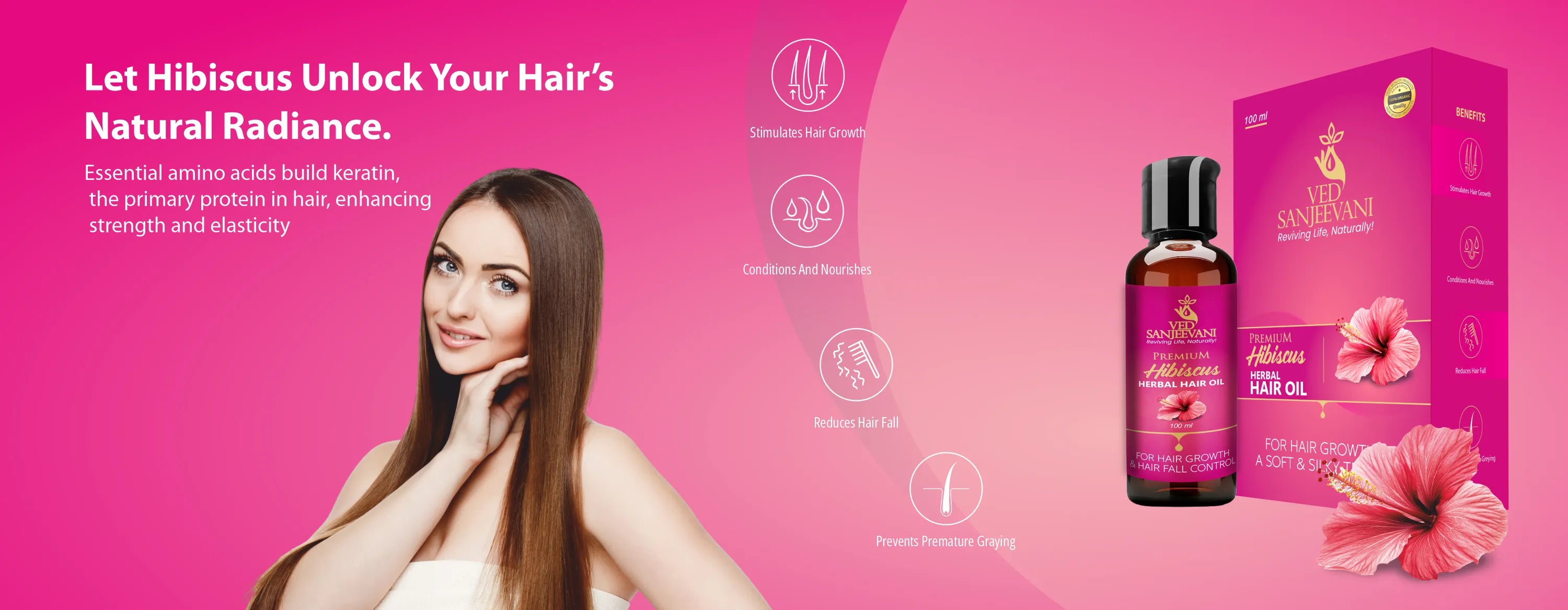 Hibiscus Herbal Hair Oil
