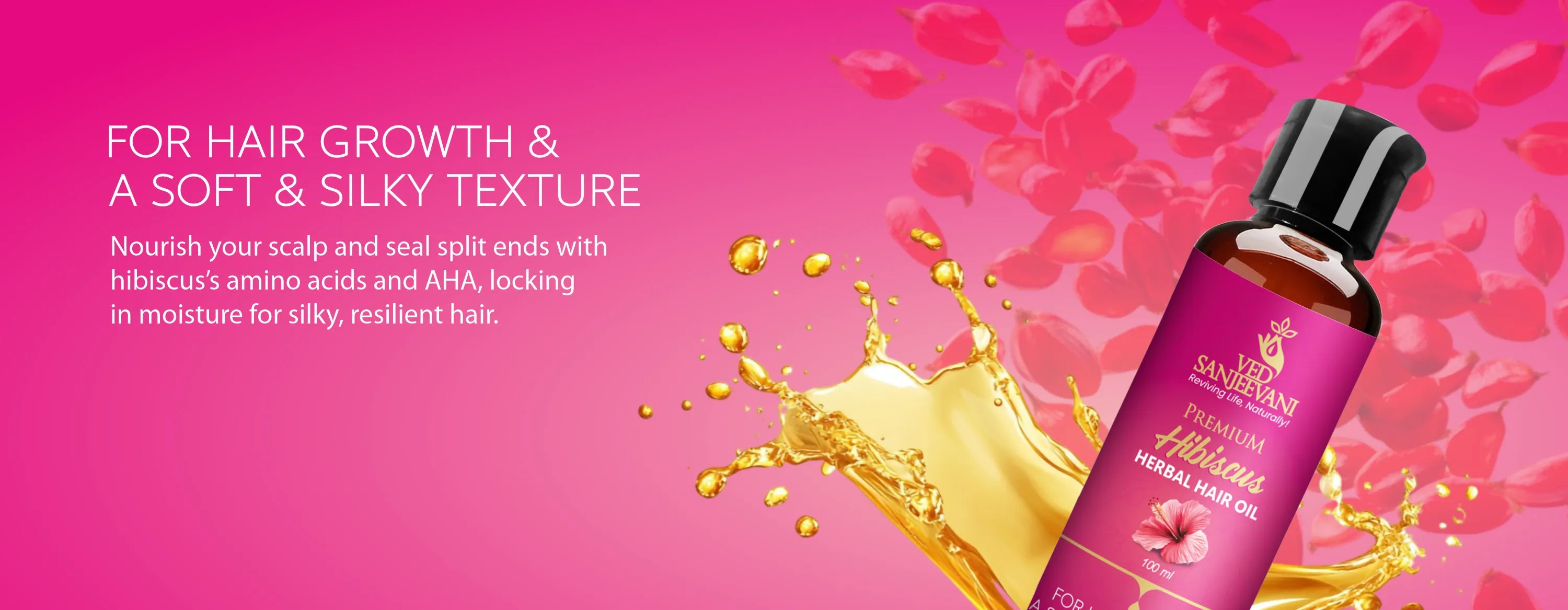 Hibiscus Herbal Hair Oil