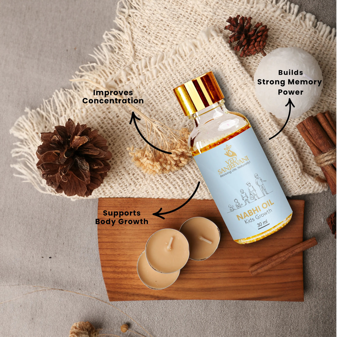 Kids Growth Nabhi Oil