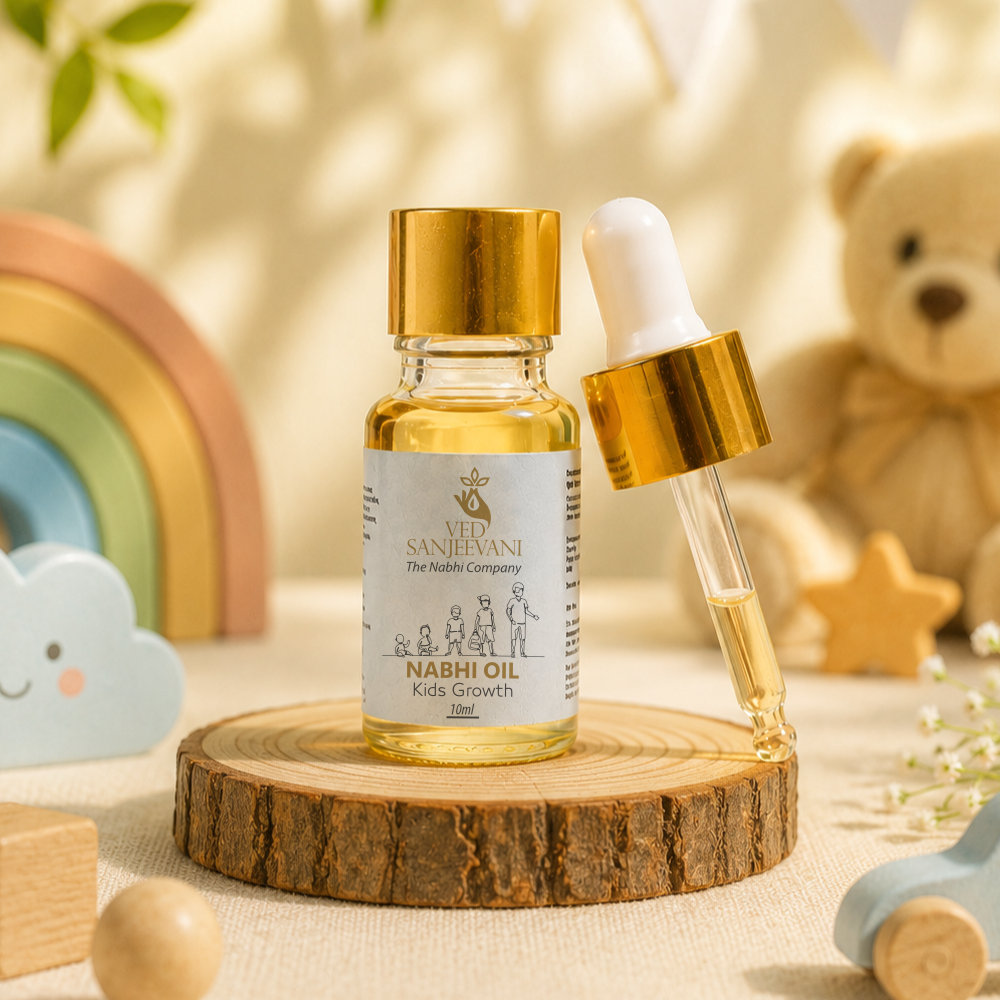 Kidsgrowthnabhioil10ml-VedSanjeevani