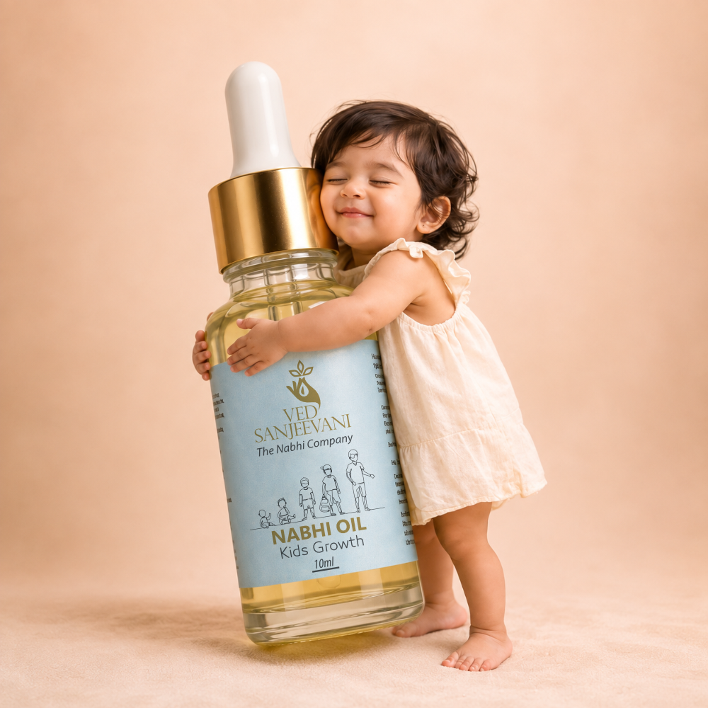 Kidsgrowthnabhioilgrowth10ml-VedSanjeevani