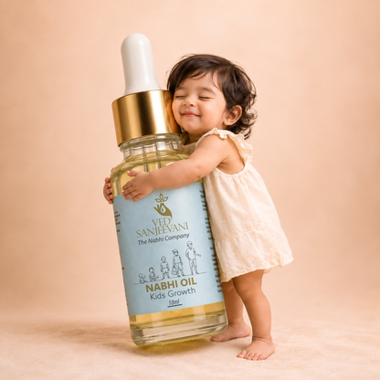 Kidsgrowthnabhioilgrowth10ml-VedSanjeevani