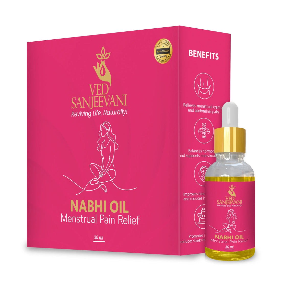 Menstrual Pain Relief Nabhi Oil