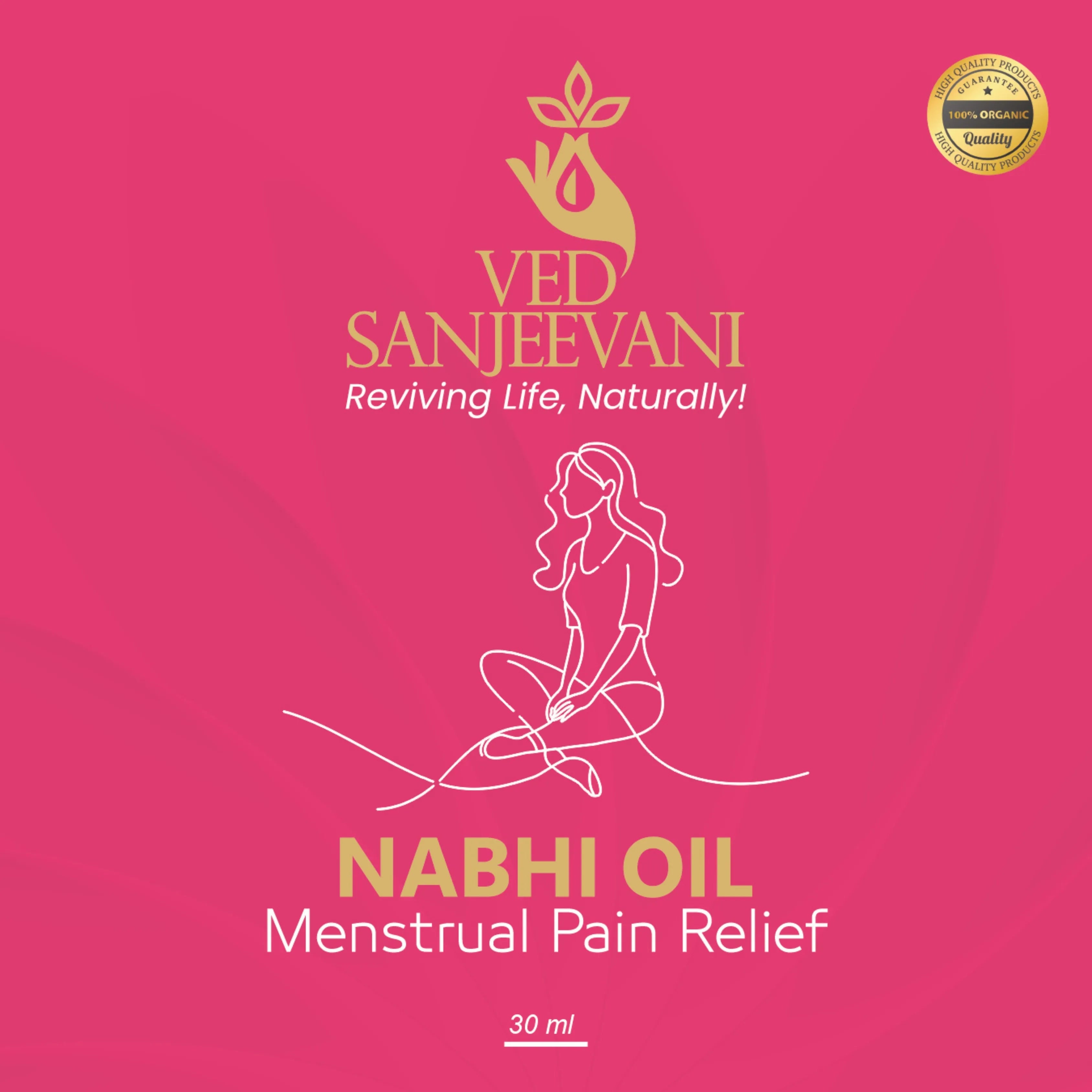 Menstrual Pain Relief Nabhi Oil
