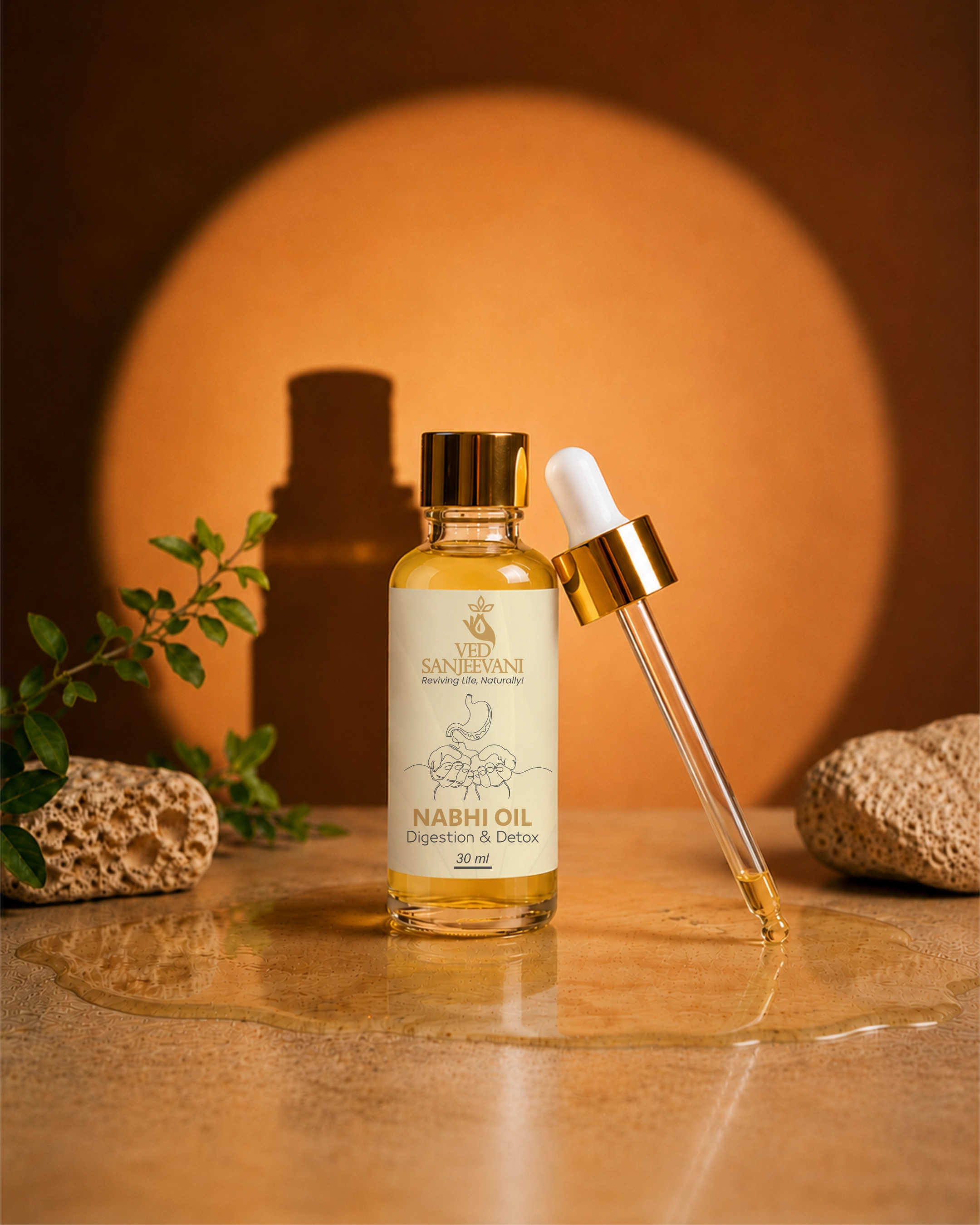 Digestion &amp; Detox Nabhi Oil