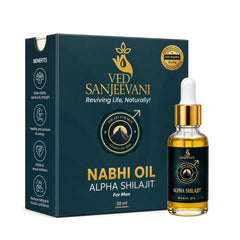 Alpha Shilajit Nabhi Oil for Men