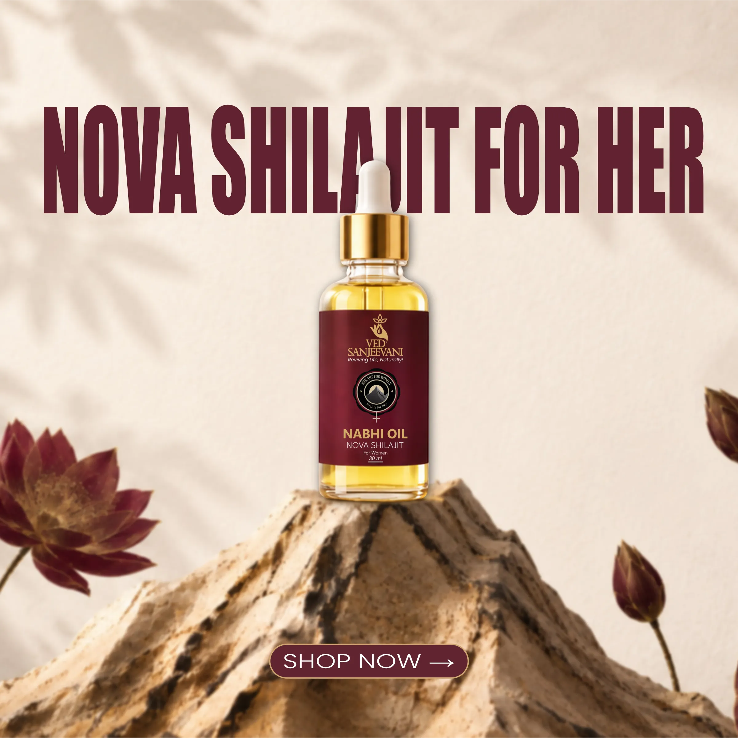 Nova Shilajit For Her-Ved Sanjeevani