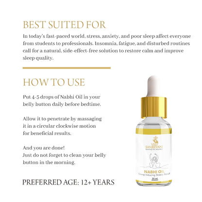 Sleep Inducing Stress Relief Nabhi Oil