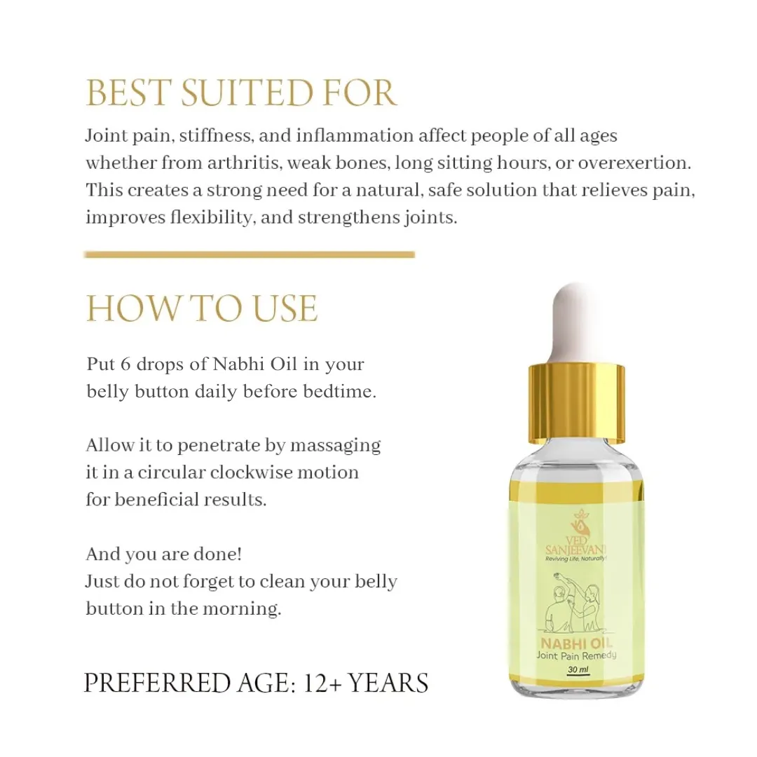 Joint Pain Remedy Nabhi Oil