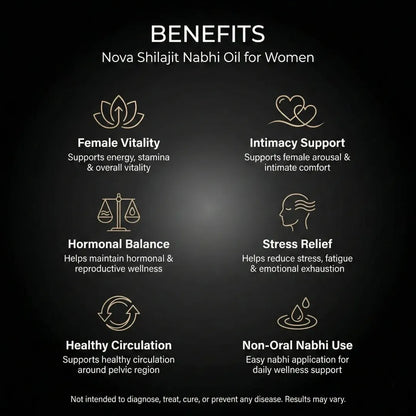 Nova Shilajit Nabhi Oil for Women
