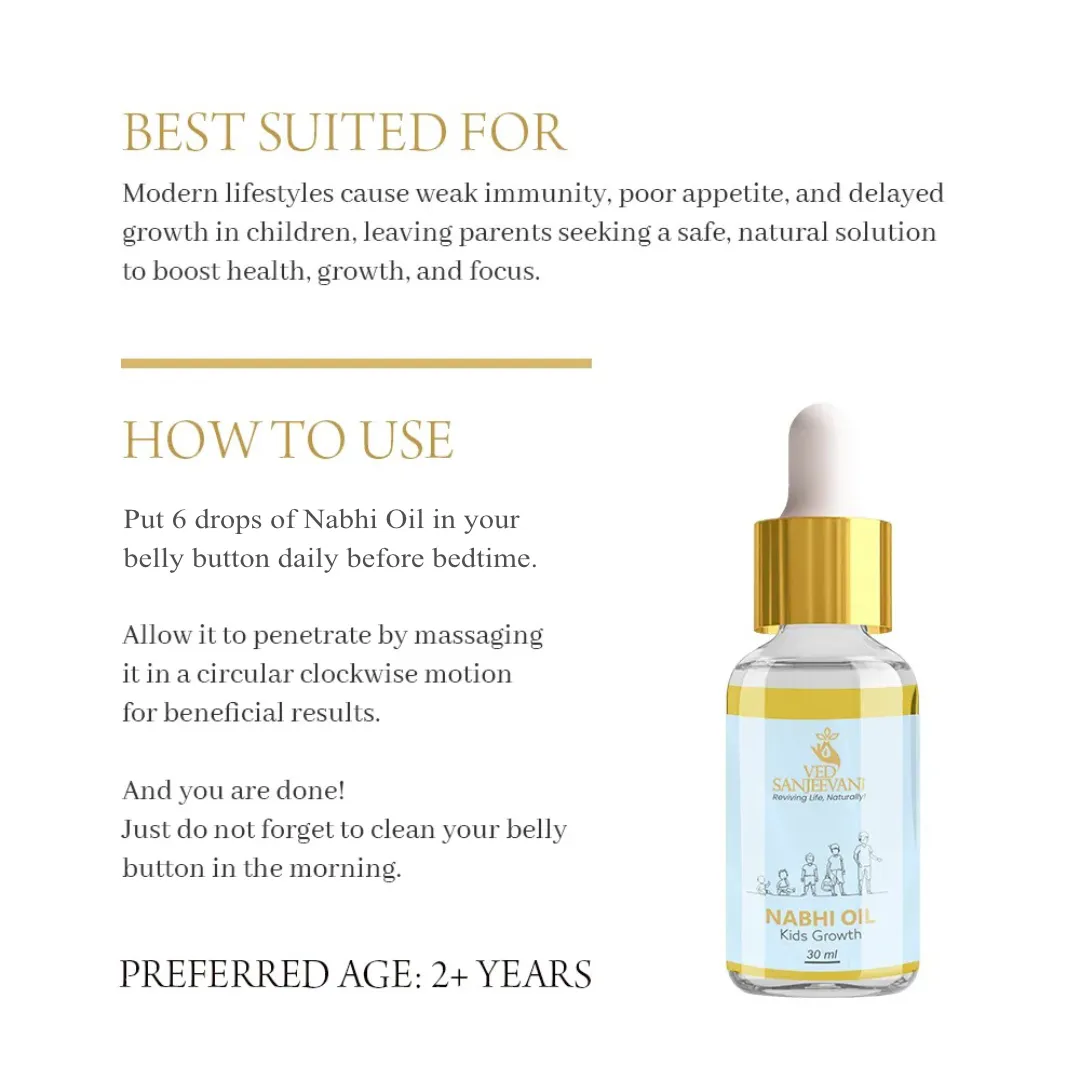 Kids Growth Nabhi Oil