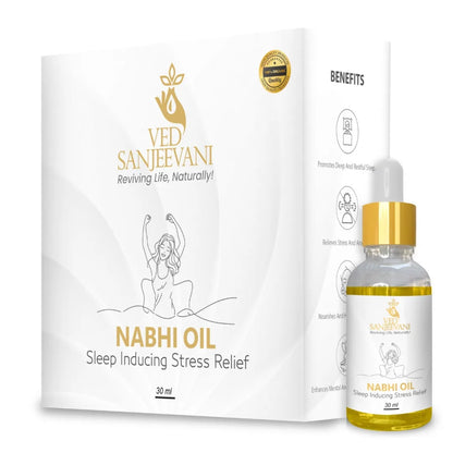 Sleep Inducing Stress Relief Nabhi Oil - Ved Sanjeevani Ayurvedic Product