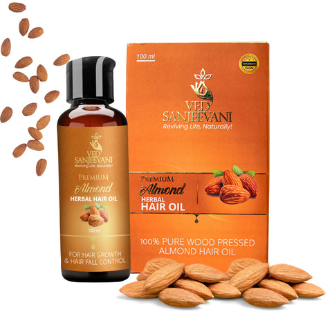 Almond Herbal Hair Oil