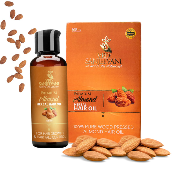 Almond Herbal Hair Oil