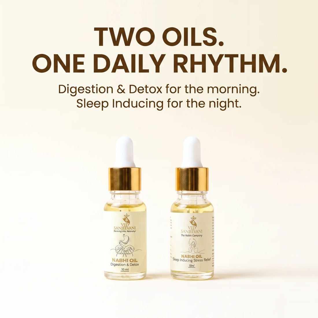 COMBO – Digestion Detox &amp; Sleep Inducing Nabhi Oils