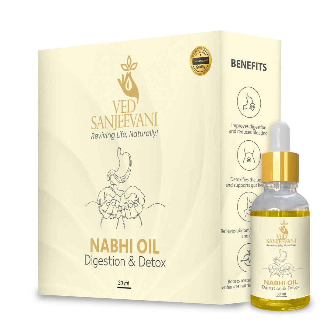 Digestion &amp; Detox Nabhi Oil