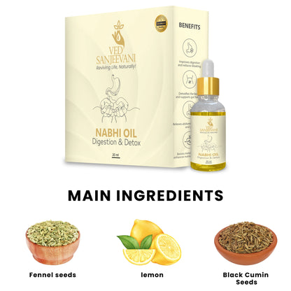 Digestion &amp; Detox Nabhi Oil