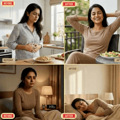 Ved Sanjeevani 30-Day Digestion Detox &amp; Sleep Inducing Nabhi Wellness Program | Ayurvedic Nabhi Oil Combo - How to Use Application Guide