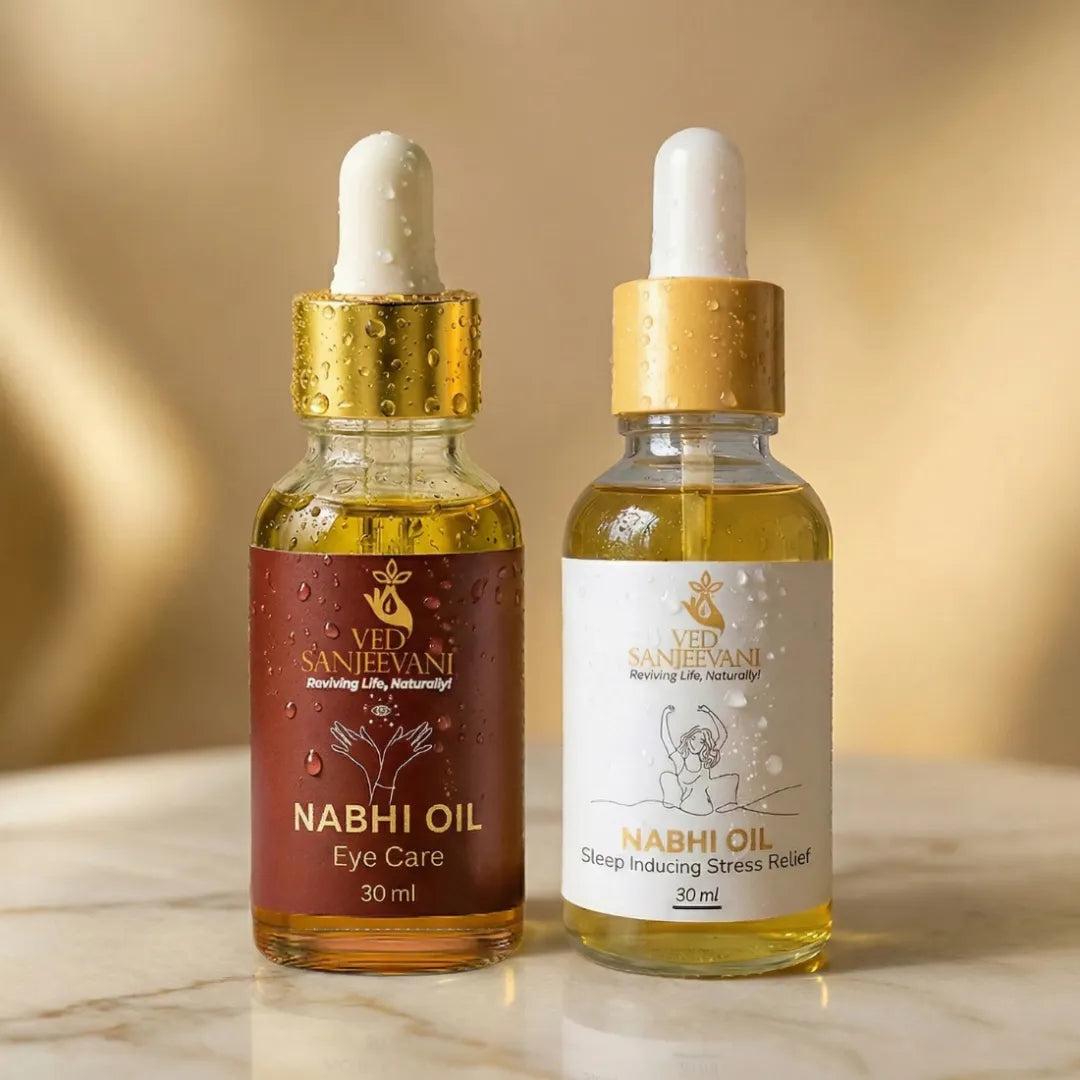 COMBO – Sleep Inducing &amp; Eye Care Nabhi Oils